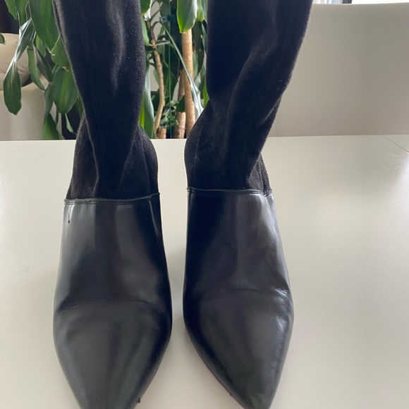 Leather ankle boots 7 - Picture 4 of 5